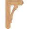 Ekena Millwork Merced Craftsman Smooth Bracket, Western Red Cedar, 5 1/2"W x 20"D x 32"H BKT06X20X32MRC04SWR - alternate 2
